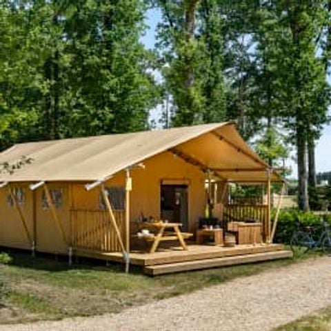 Safaritent 5 personen - Lodge 5p 2bed ****