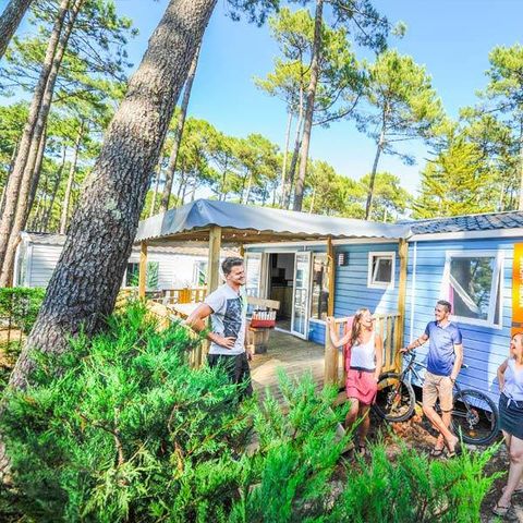 Stacaravan 6 personen - Resasol - 3 slaapkamers - CLIM - PLANCHA