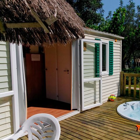 Stacaravan 6 personen - Cottage Wellness