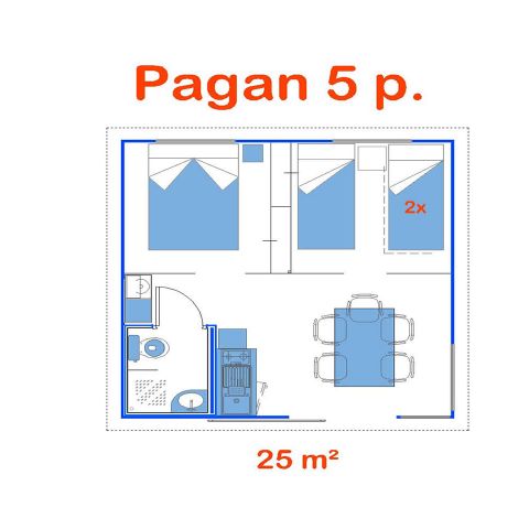 Tent 5 personen - Heidense
