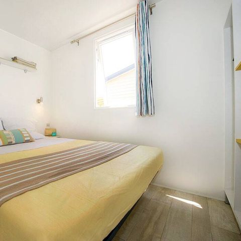 Stacaravan 4 personen - Klassiek | 2 slaapkamers | 4 pers. | Eenpersoons terras | Airconditioning