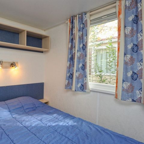 Stacaravan 4 personen - Klassiek | 2 Slaapkamers | 4 Pers. | Verhoogd terras | Airconditioning.