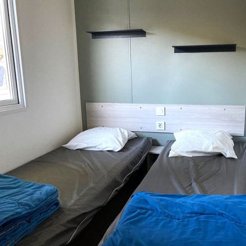 Stacaravan 6 personen - Comfort - 2 slaapkamers
