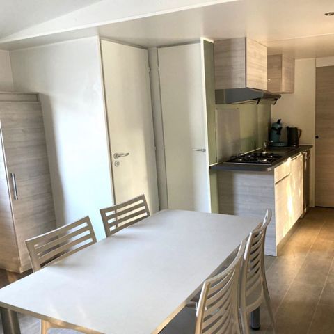 Stacaravan 6 personen - Comfort - 2 slaapkamers
