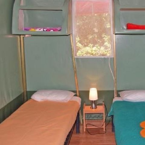 Bungalowtent 4 personen - Eco - Lodge Tent (zonder sanitair)