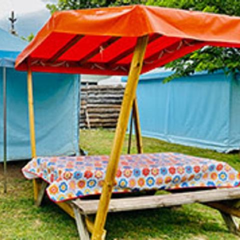 Bungalowtent 4 personen - Eco - Lodge Tent (zonder sanitair)