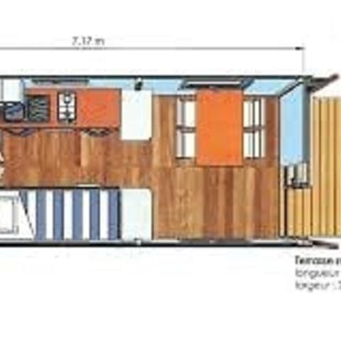 Accommodatie 4 personen - Ongewoon - La Roulotte (zonder sanitair)