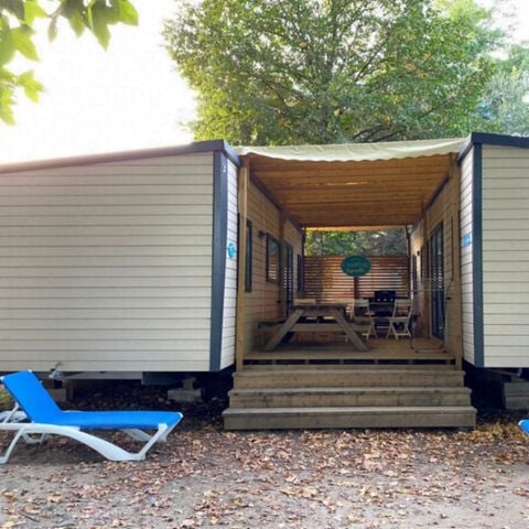Stacaravan 12 personen - Family Max - 2 Mobiles Home 3 slaapkamers