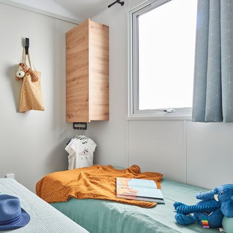 Stacaravan 6 personen - Cottage 6 personen, 3 slaapkamers (airconditioning, TV, vaatwasser)