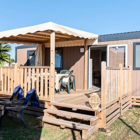 Stacaravan 6 personen - 4 kamers 6 personen Airconditioning + TV