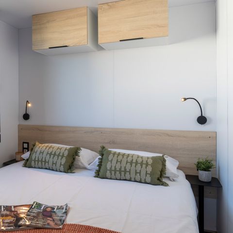 Stacaravan 4 personen - Panorama CONFORT met airconditioning - Uitzicht op de lagune.