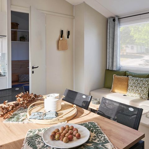 Stacaravan 6 personen - Bahia CONFORT Airconditioning.