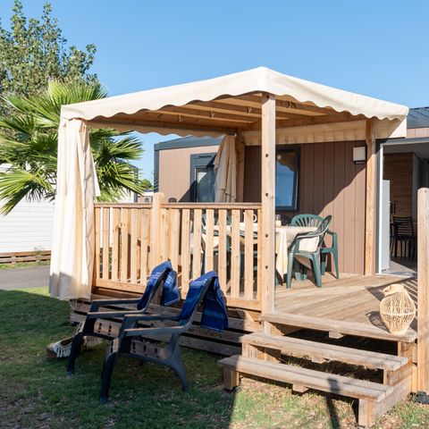 Stacaravan 6 personen - Venezia CONFORT Airconditioning.