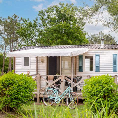 Stacaravan 4 personen - Comfort - 2 slaapkamers