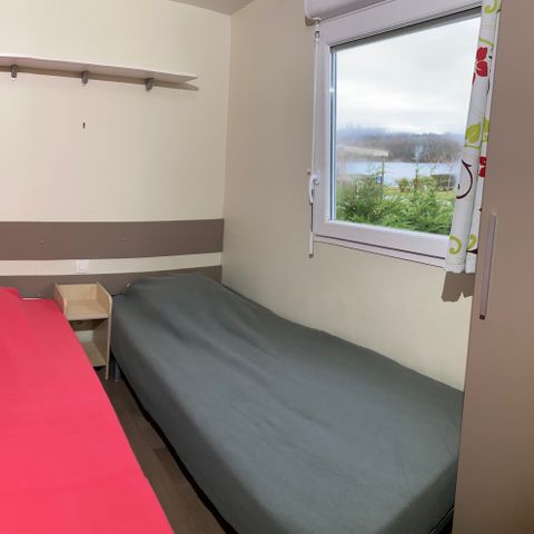 Stacaravan 6 personen - CONFORT 36m² - 3 kamers - overdekt terras