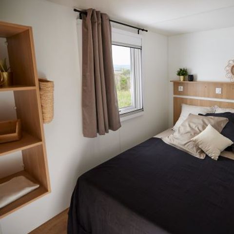 Stacaravan 4 personen - Premium - 35 m² (2 slaapkamers) + Overdekt terras