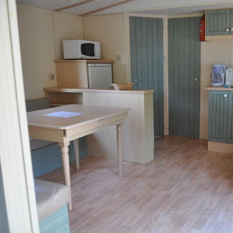 Stacaravan 4 personen - HUISJE BESCHEIDENHEID