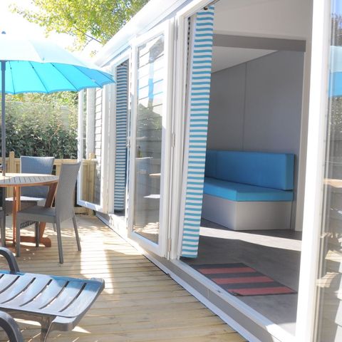 Stacaravan 5 personen - PREMIUM