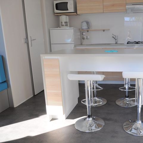 Stacaravan 5 personen - PREMIUM