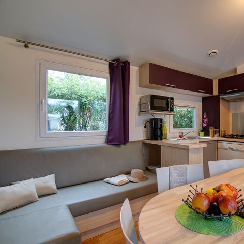 Stacaravan 7 personen - COTTAGE Glénan 6/7p 3ch ***