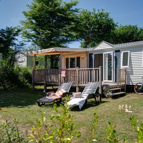 Stacaravan 7 personen - COTTAGE Glénan 6/7p 3ch ***