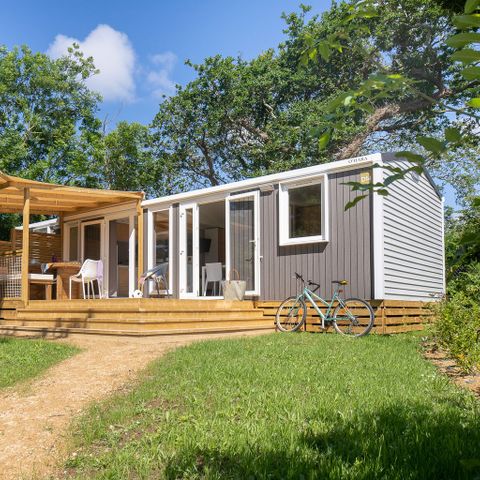 Stacaravan 6 personen - COTTAGE Naïade 6p 3ch 2SdB PREMIUM