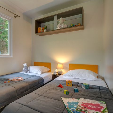 Stacaravan 5 personen - COTTAGE 4/5p 2ch ***
