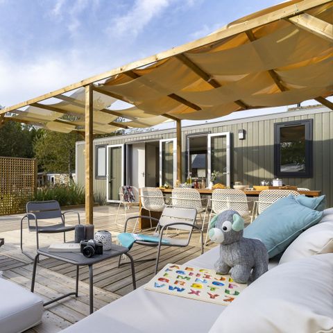 Stacaravan 10 personen - COTTAGE FRIENDS 10p 5ch ****<br/>