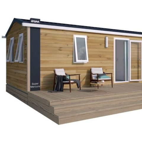 Stacaravan 7 personen - Evasion 2 kamers 28m² (28m²)