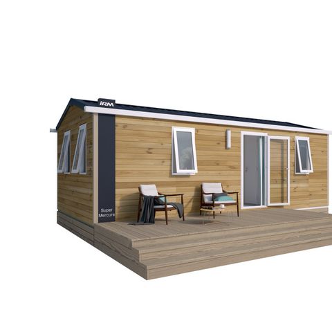 Stacaravan 7 personen - Mh Evasion 7P 2CH LS BB 28m² Merc