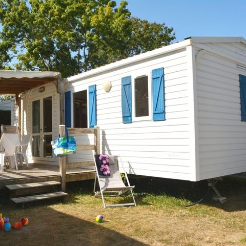 Stacaravan 6 personen - Stacaravan Evasion 6 personen 2 kamers 23m² - Stacaravan voor 6 personen