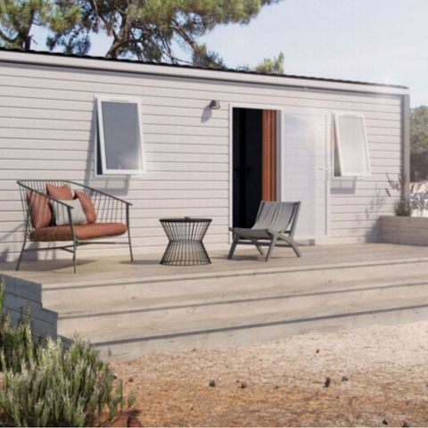 Stacaravan 7 personen - Stacaravan Evasion+ 7 personen 2 kamers 28m² - stacaravan