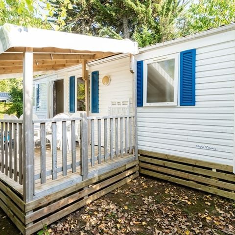 Stacaravan 5 personen - AZUR - 2 slaapkamers met TV