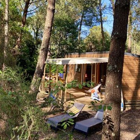 Lodge 5 personen - Cottage Floresta "Boszicht" 4/5p - 2 slaapkamers - TV - Airconditioning