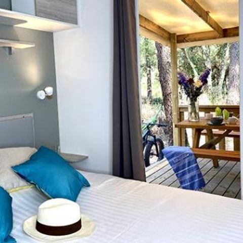 Lodge 5 personen - Cottage Floresta "Boszicht" 4/5p - 2 slaapkamers - TV - Airconditioning