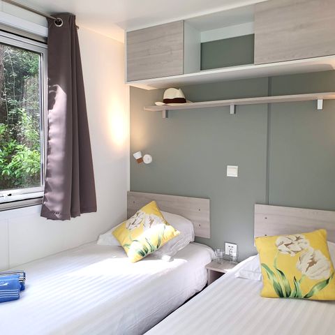 Lodge 5 personen - Cottage Floresta "Côté forêt" 4/5p - 2 slaapkamers - TV - Airconditioning