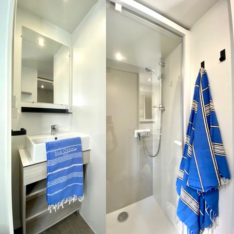 Lodge 5 personen - Cottage Floresta "Côté forêt" 4/5p - 2 slaapkamers - TV - Airconditioning