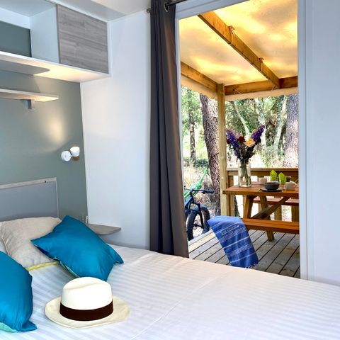 Lodge 5 personen - Cottage Floresta "Côté forêt" 4/5p - 2 slaapkamers - TV - Airconditioning