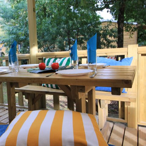 Lodge 3 personen - Cottage Pergola 2/3p - 1 slaapkamer