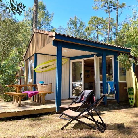 Chalet 5 personen -  Chalet Teahupoo 4/5p - 2 Slaapkamers - TV - Airconditioning