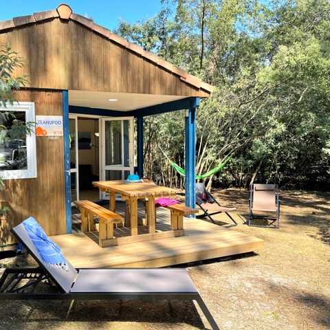 Chalet 5 personen -  Chalet Teahupoo 4/5p - 2 Slaapkamers - TV - Airconditioning