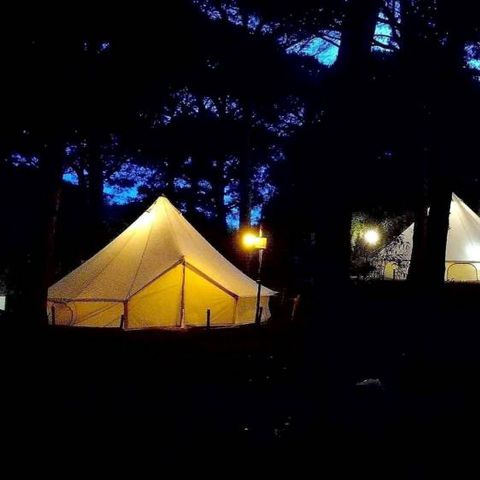 Tent van canvas en hout 4 personen - BELLA TENT - Zonder sanitair