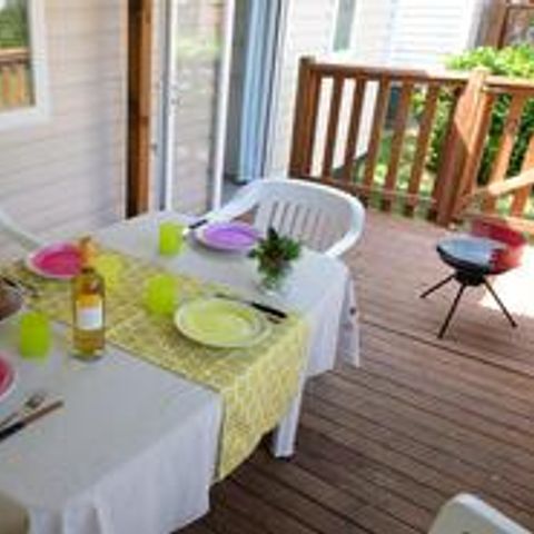 Stacaravan 7 personen - Happy Premium
