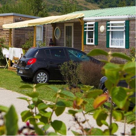Stacaravan 6 personen - Cottage Séquanie - 32m² - 3 kamers voor grote gezinnen