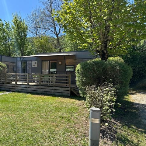 Stacaravan 5 personen - Huisje Vesontio Prestige - 36m2 - 2 slaapkamers, 2 badkamers