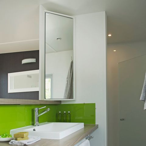 Stacaravan 5 personen - Huisje Vesontio Prestige - 36m2 - 2 slaapkamers, 2 badkamers