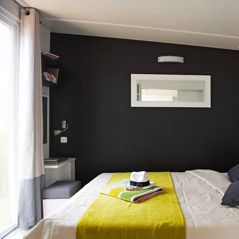 Stacaravan 5 personen - Huisje Vesontio Prestige - 36m2 - 2 slaapkamers, 2 badkamers