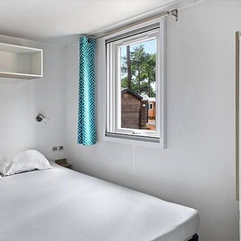 Bungalow 4 personen - Stacaravan | Comfort | 2 Slaapkamers | 4 Pers | Verhoogd terras | Airconditioning | TV