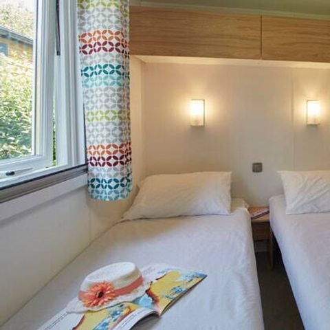 Stacaravan 6 personen - Stacaravan | Comfort | 3 Slaapkamers | 6 Pers. | Verhoogd terras