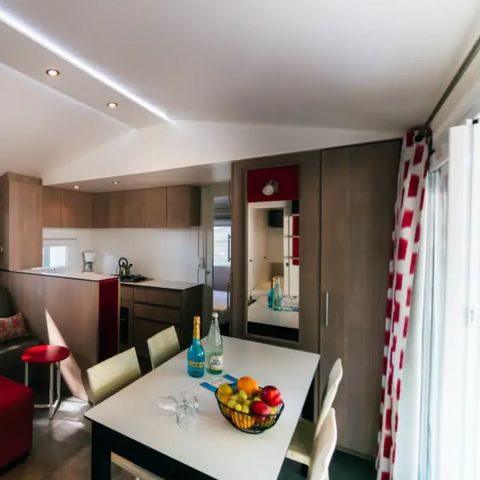 Stacaravan 8 personen - Emerald (3 bedrooms)